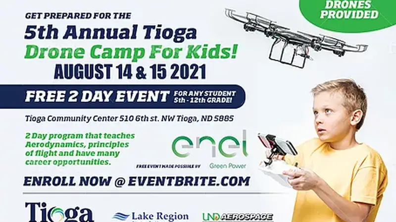 Tioga Drone Camp For Kids