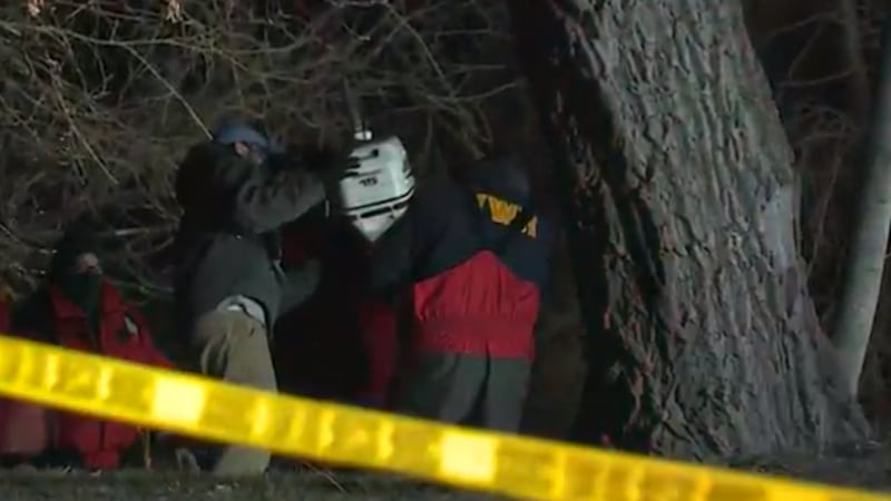 Emergency crews responded to a report of a possibly suicidal woman who may be in the Sheyenne...