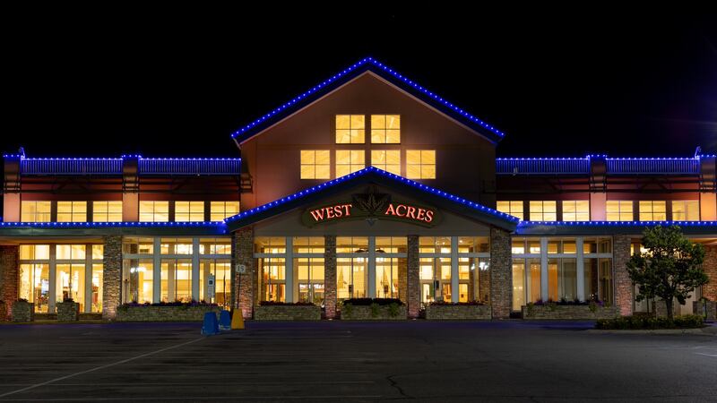 West Acres lights up blue for FPD